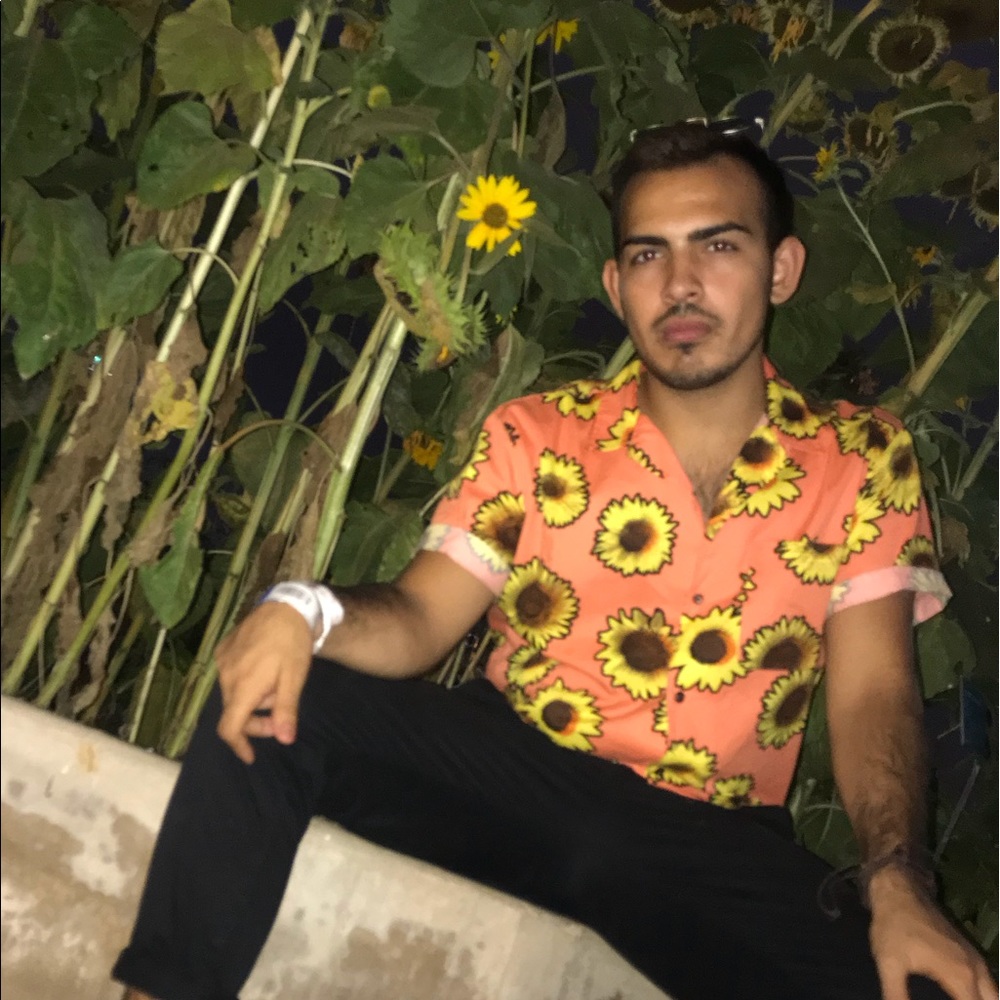Urban outfitters sunflower shirt